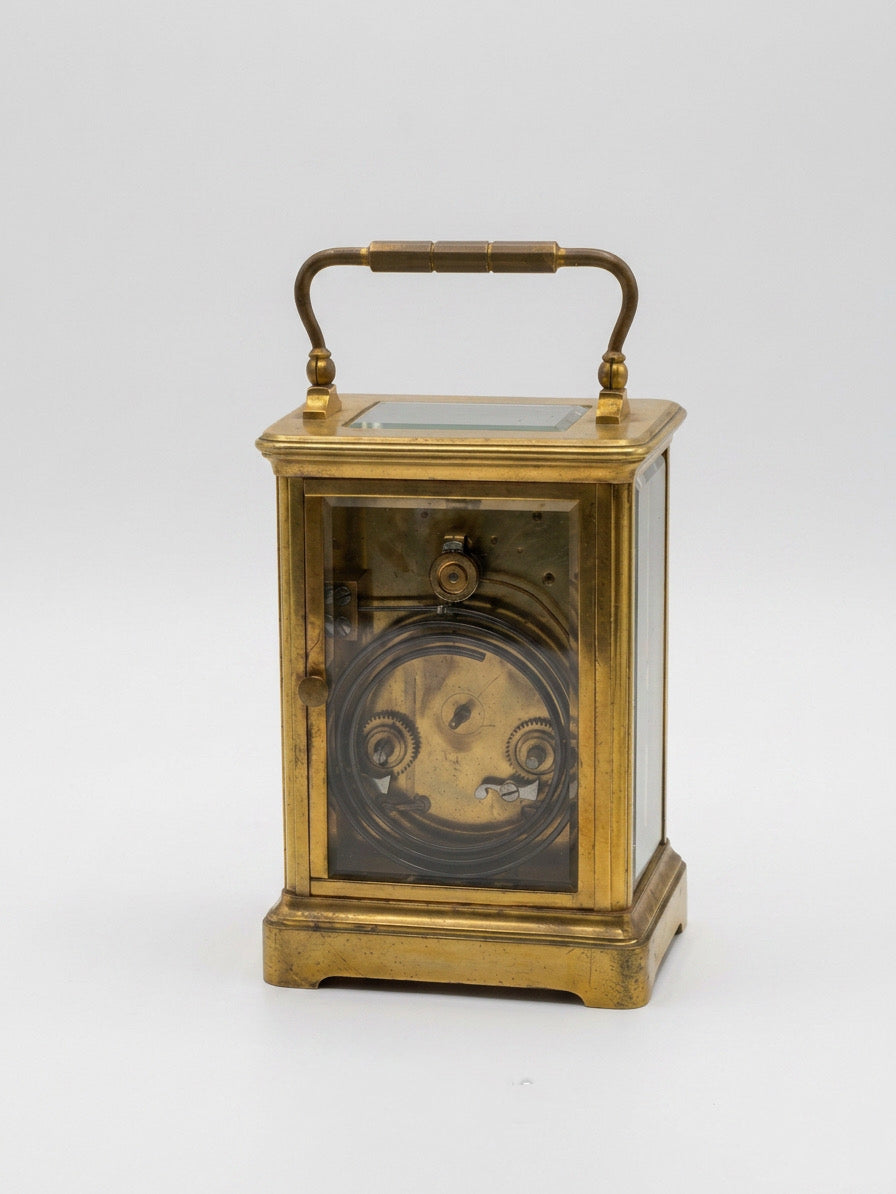 Antique French Georges Gay (GG) Striking Carriage Clock – Museum Quality Set