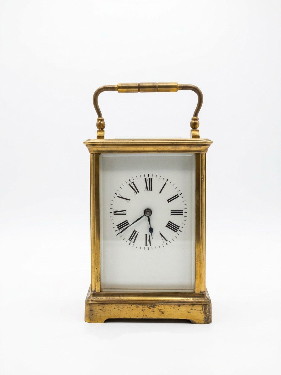 Antique French Georges Gay (GG) Striking Carriage Clock – Museum Quality Set