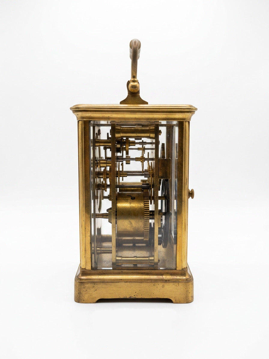 Antique French Georges Gay (GG) Striking Carriage Clock – Museum Quality Set
