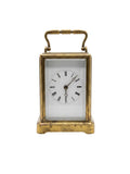 Rare Late 19th Century French Brass Carriage Clock – Breveté S.G.D.G.
