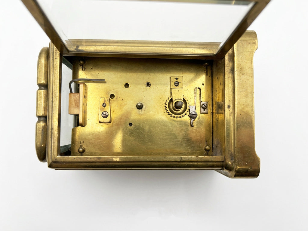 Rare Late 19th Century French Brass Carriage Clock – Breveté S.G.D.G.