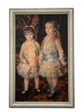"Pink and Blue" by Pierre-Auguste Renoir – Framed Impressionist Art