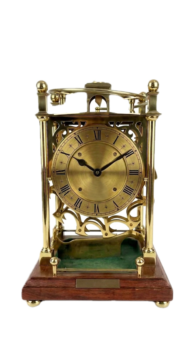 Harding & Bazeley Limited Edition Spherical Weight Clock (c. 1980)