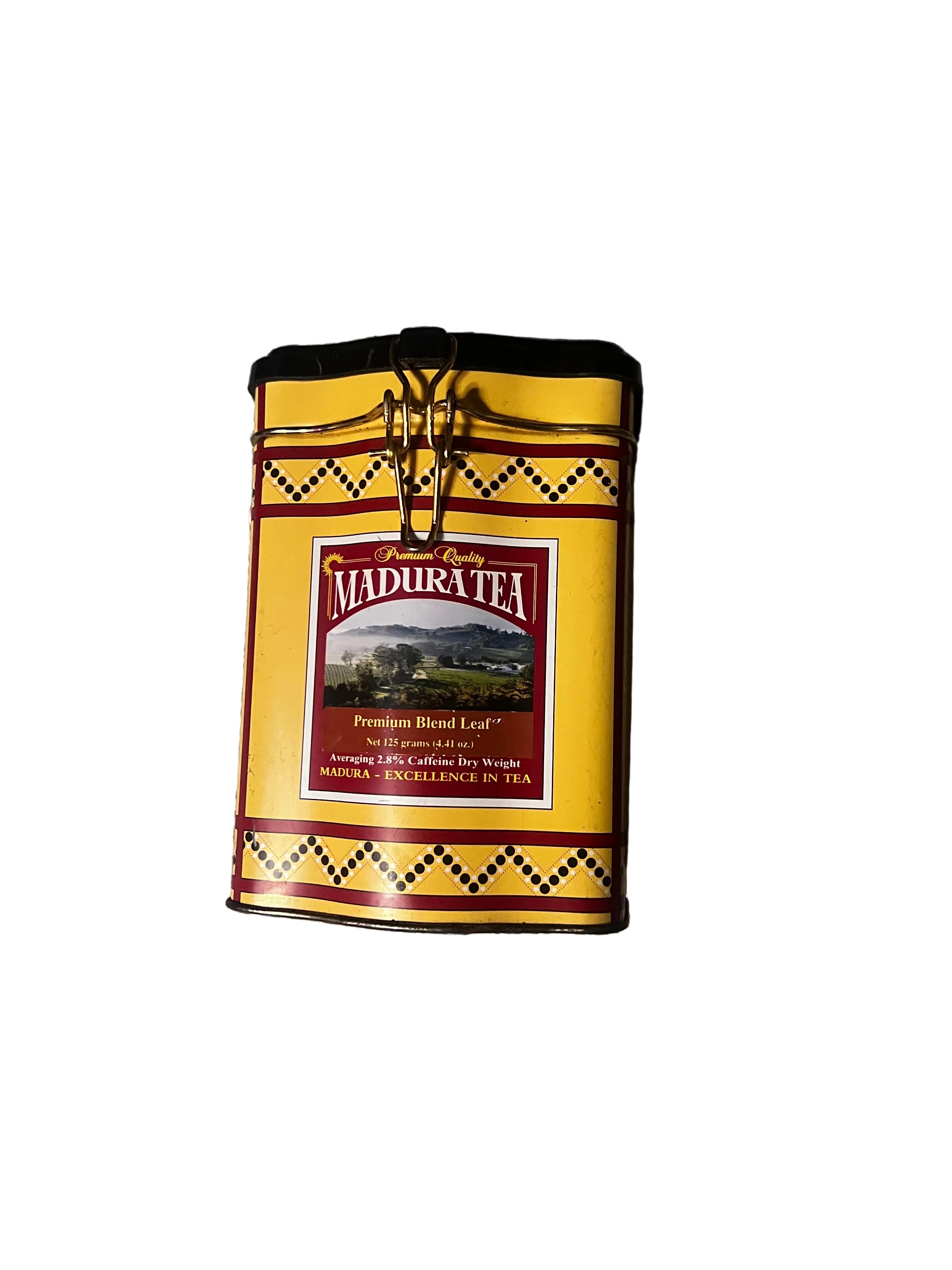 Vintage Yellow Madura Tea Canister – Australian Made