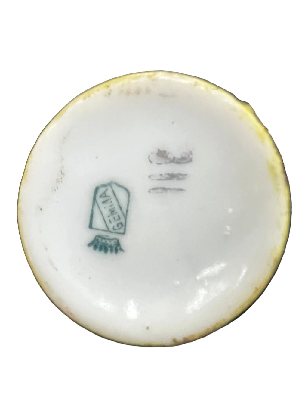 Antique German Porcelain Loving Cup | Hand-Painted Scenic Landscape | Double-Handled | c.1880–1920