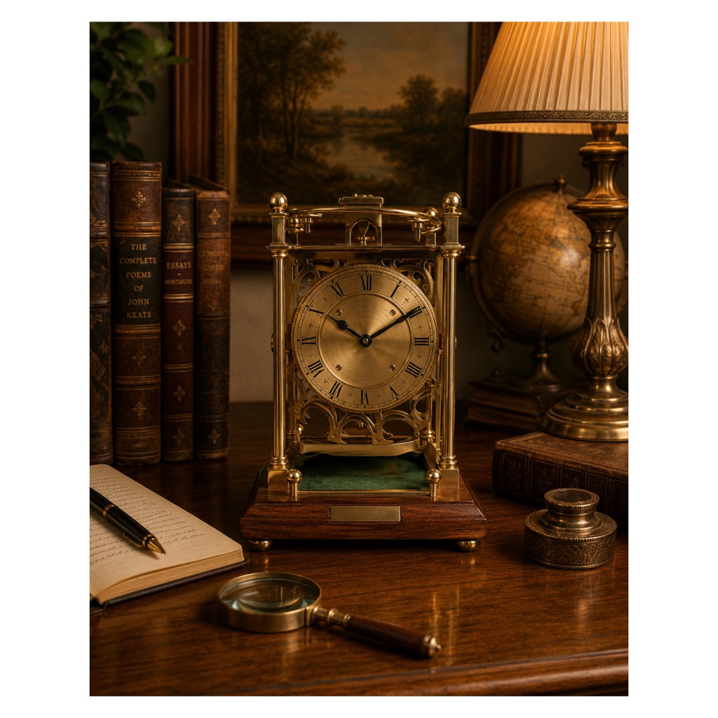 Harding & Bazeley Limited Edition Spherical Weight Clock (c. 1980)