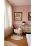 Charming Petite Victorian-Style Girl Portrait in Ornate Gilt Frame