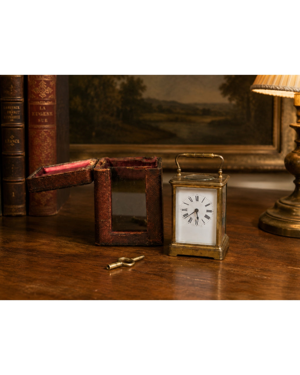 Antique French Georges Gay (GG) Striking Carriage Clock – Museum Quality Set