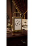 Rare Late 19th Century French Brass Carriage Clock – Breveté S.G.D.G.