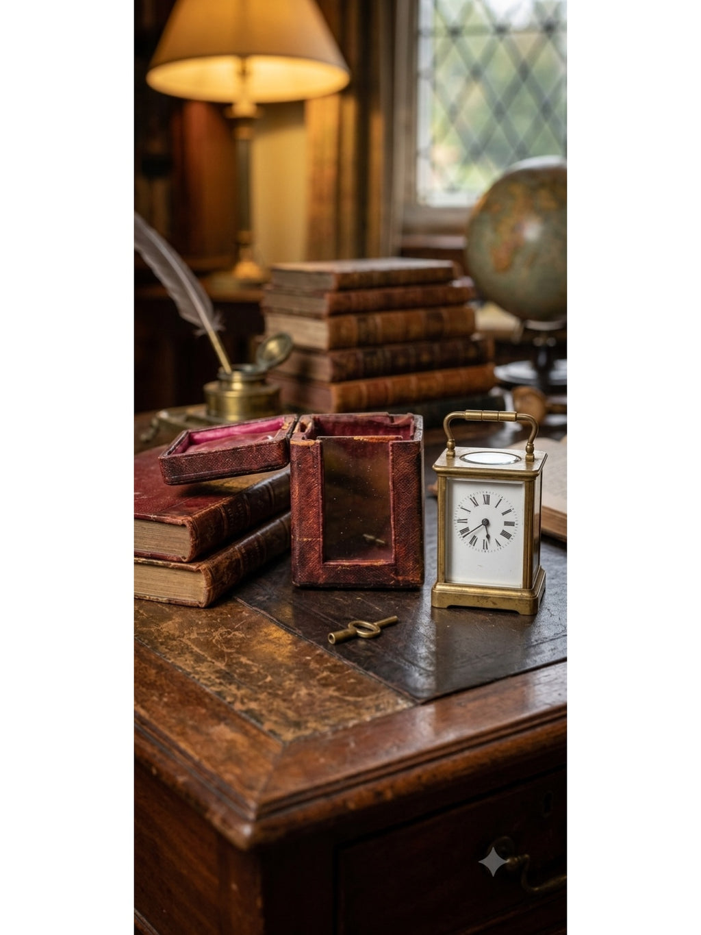 Antique French Georges Gay (GG) Striking Carriage Clock – Museum Quality Set