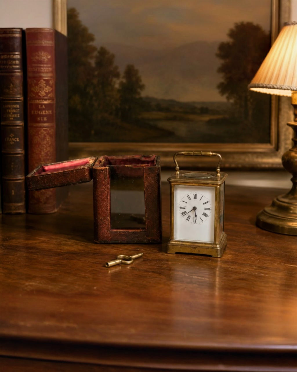 Antique French Georges Gay (GG) Striking Carriage Clock – Museum Quality Set