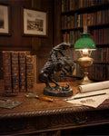 Frederic Remington Die Klapperschlange Bronzestatue