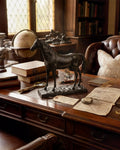 Exquisite French Style Bronze Stallion Sculpture - Animalier Art