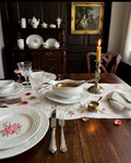 Rosenthal Classic Rose Gravy Boat with Attached Underplate — White Porcelain, Made in Germany